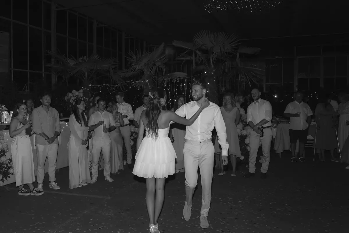 Erster Tanz mit Gästen