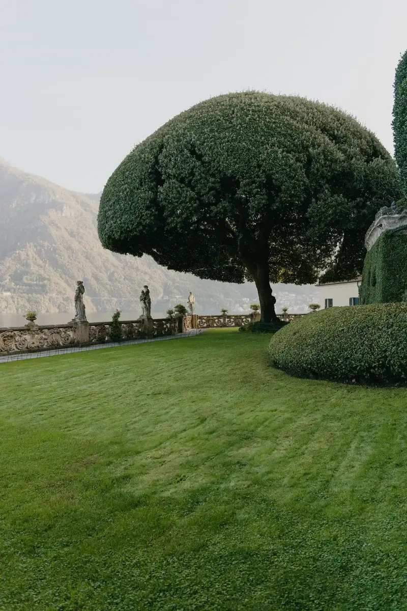 Italienischer Garten am Comer See